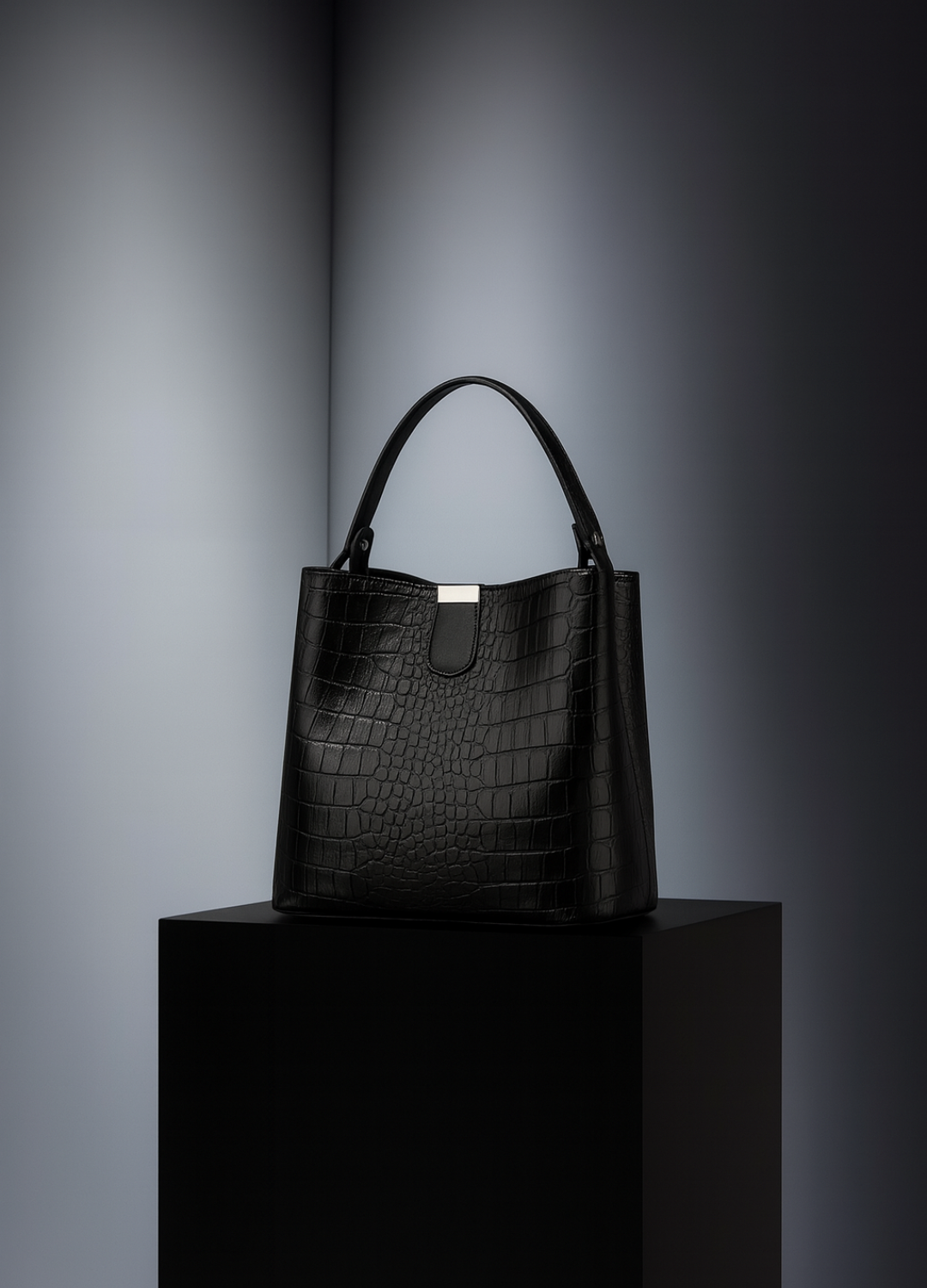 Bolsa Granfina Croco Luxe - FRETE GRÁTIS