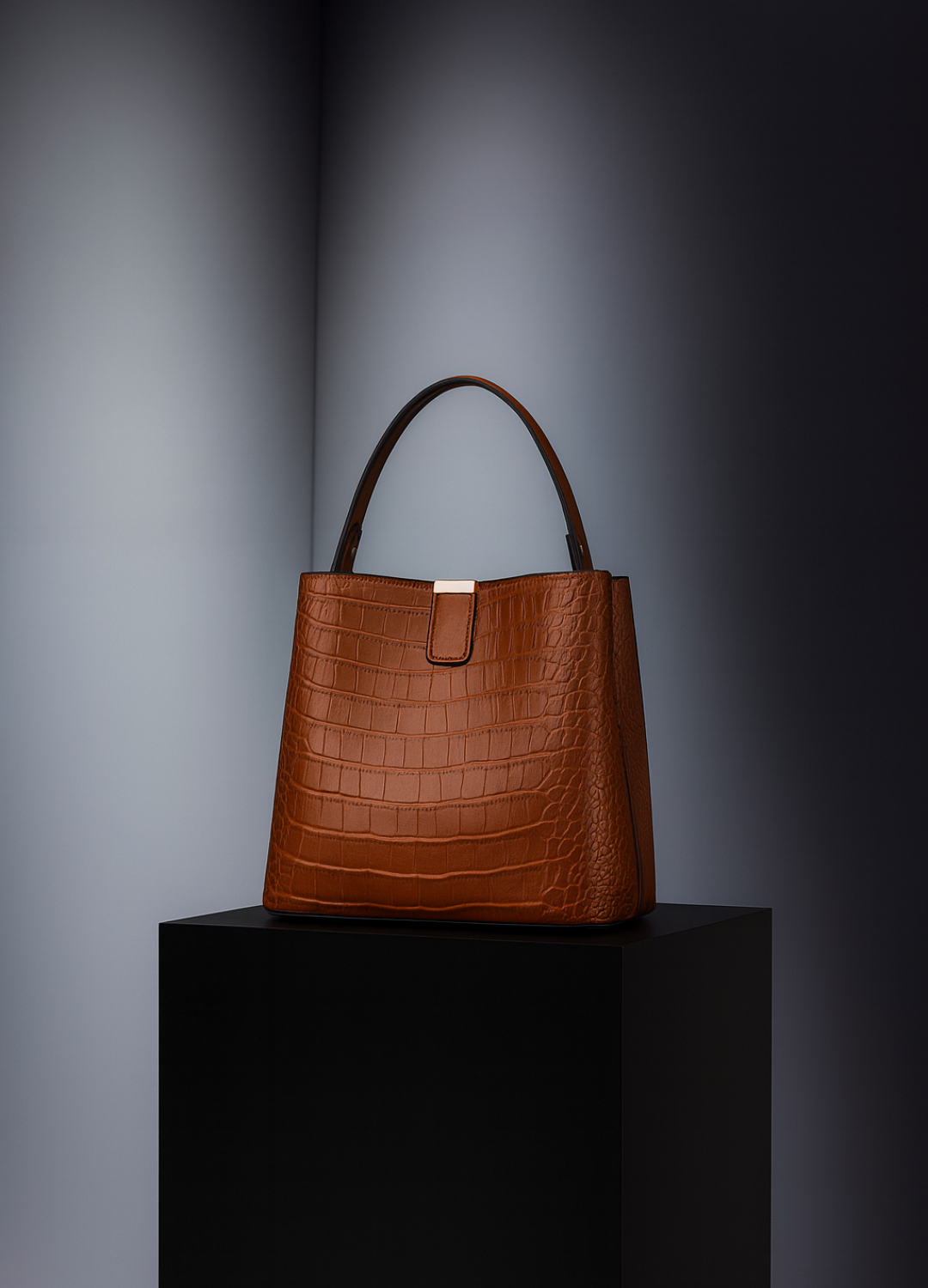 Bolsa Granfina Croco Luxe - FRETE GRÁTIS