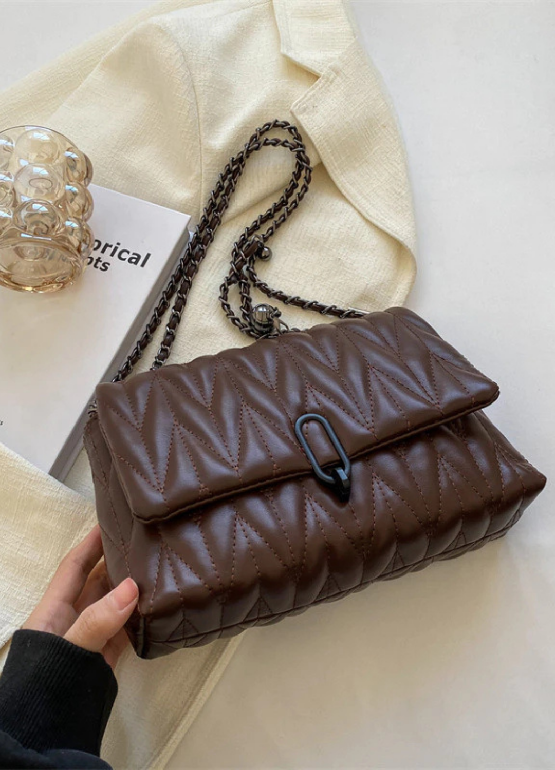 Bolsa Cross-Corpo Corrente + FRETE GRÁTIS