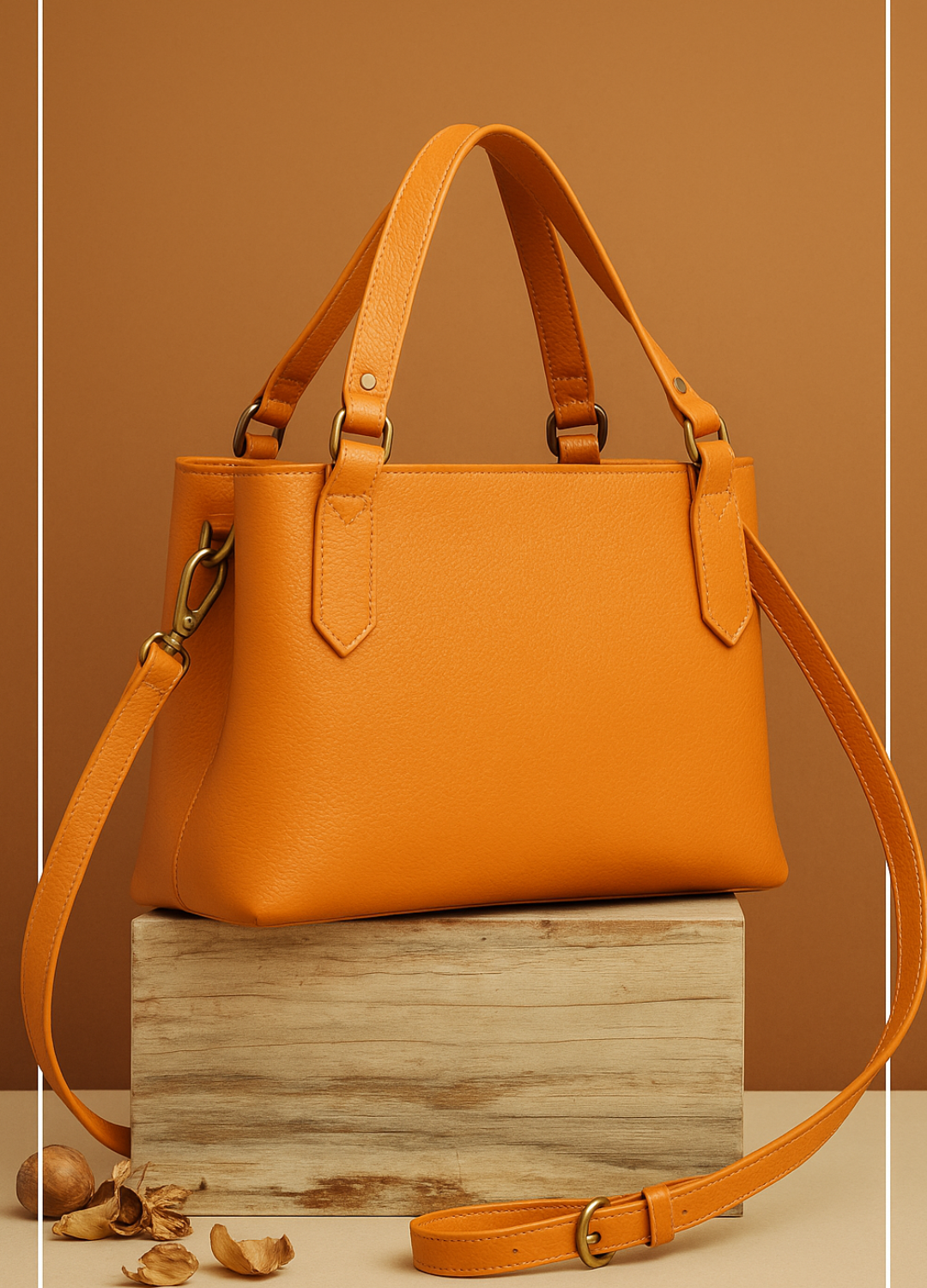 Bolsa Sophia Clássica - Couro Legitimo Bovino.