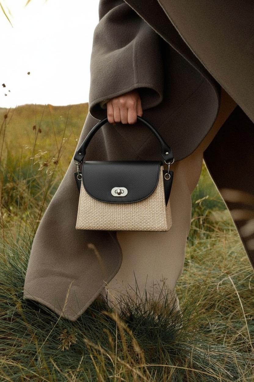 Bolsa Isabella Rattan - FRETE GRÁTIS + 23% DE DESCONTO