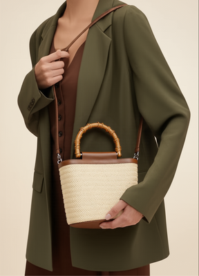 Bolsa Retrô Artesanal - FRETE GRÁTIS