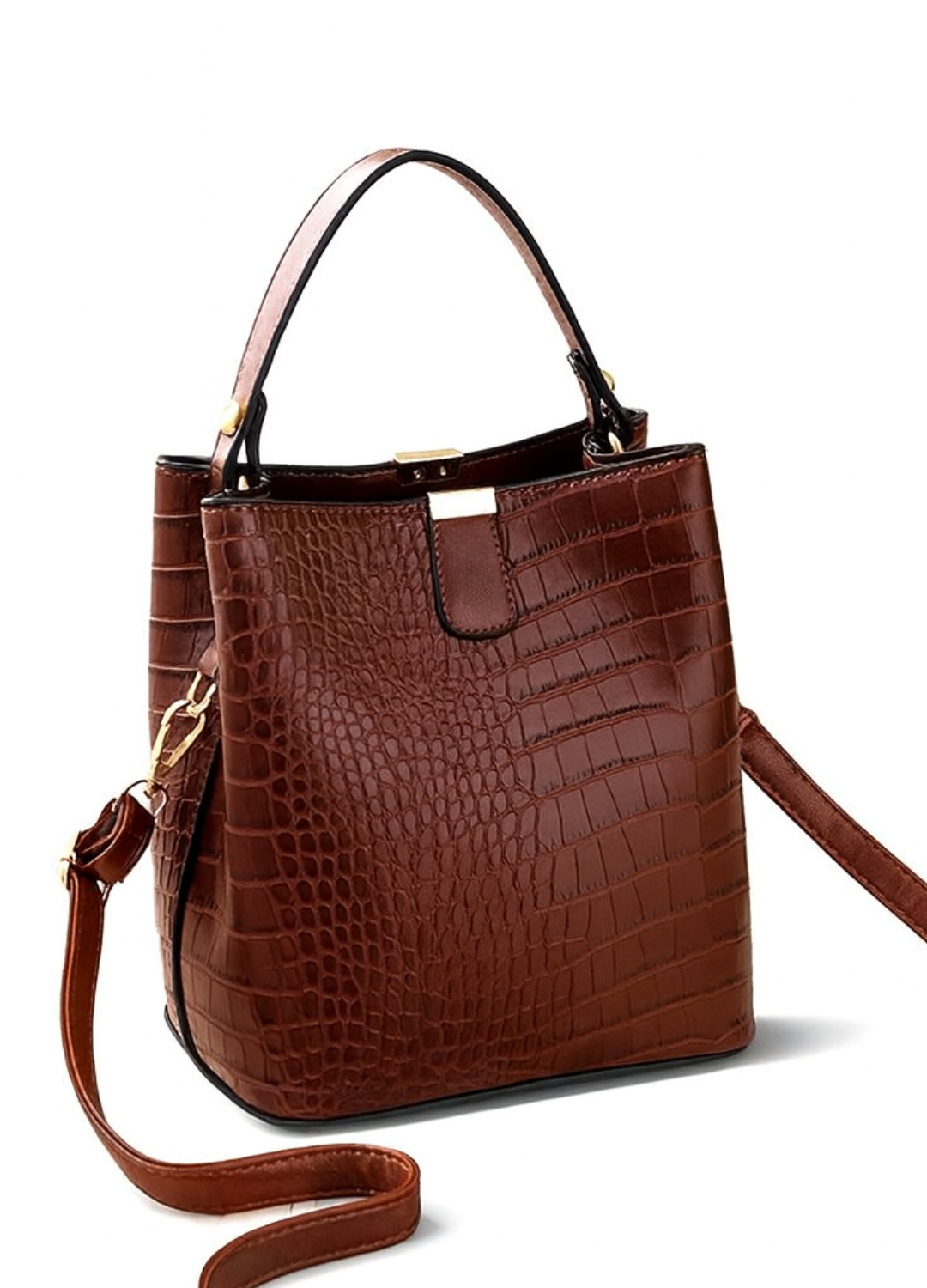 Bolsa Granfina Croco Luxe - FRETE GRÁTIS