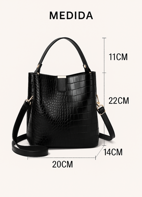 Bolsa Granfina Croco Luxe - FRETE GRÁTIS
