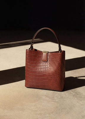 Bolsa Granfina Croco Luxe - FRETE GRÁTIS