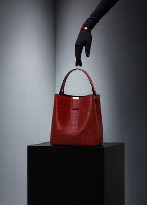 Bolsa Granfina Croco Luxe - FRETE GRÁTIS