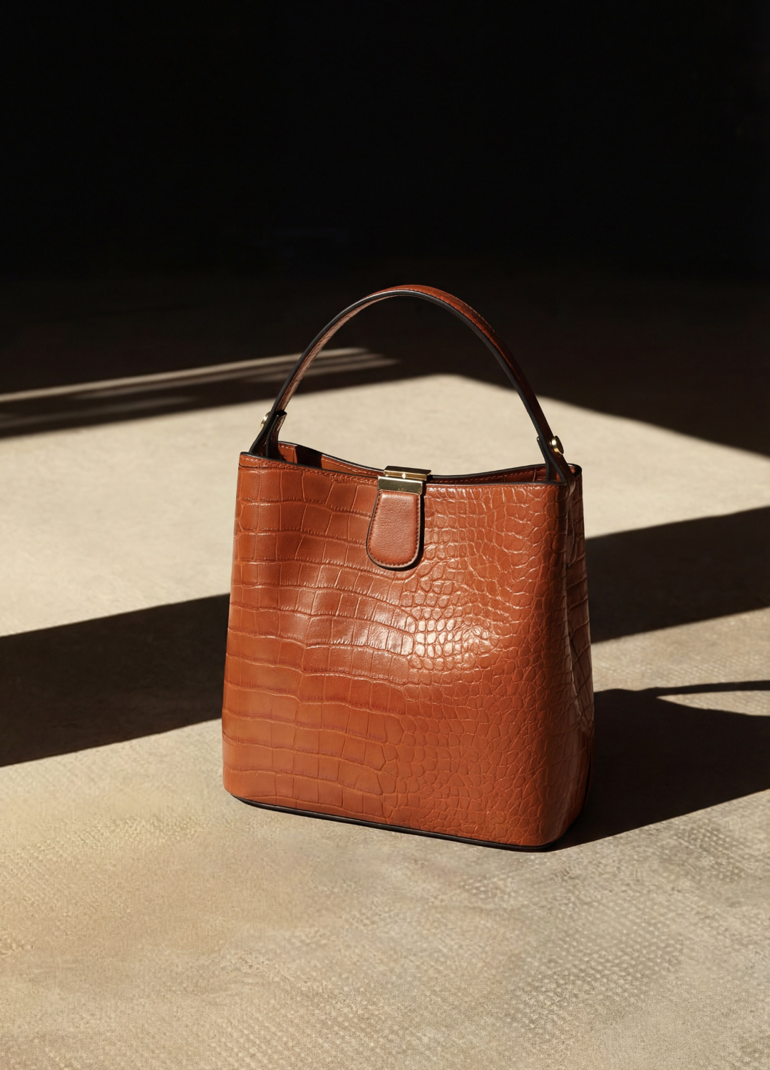 Bolsa Granfina Croco Luxe - FRETE GRÁTIS