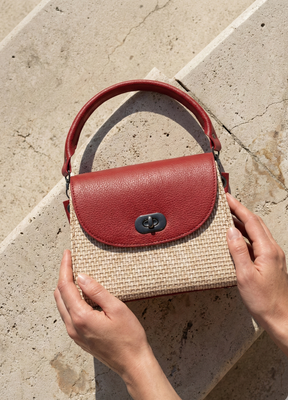 Bolsa Isabella Rattan - FRETE GRÁTIS + 37% DE DESCONTO