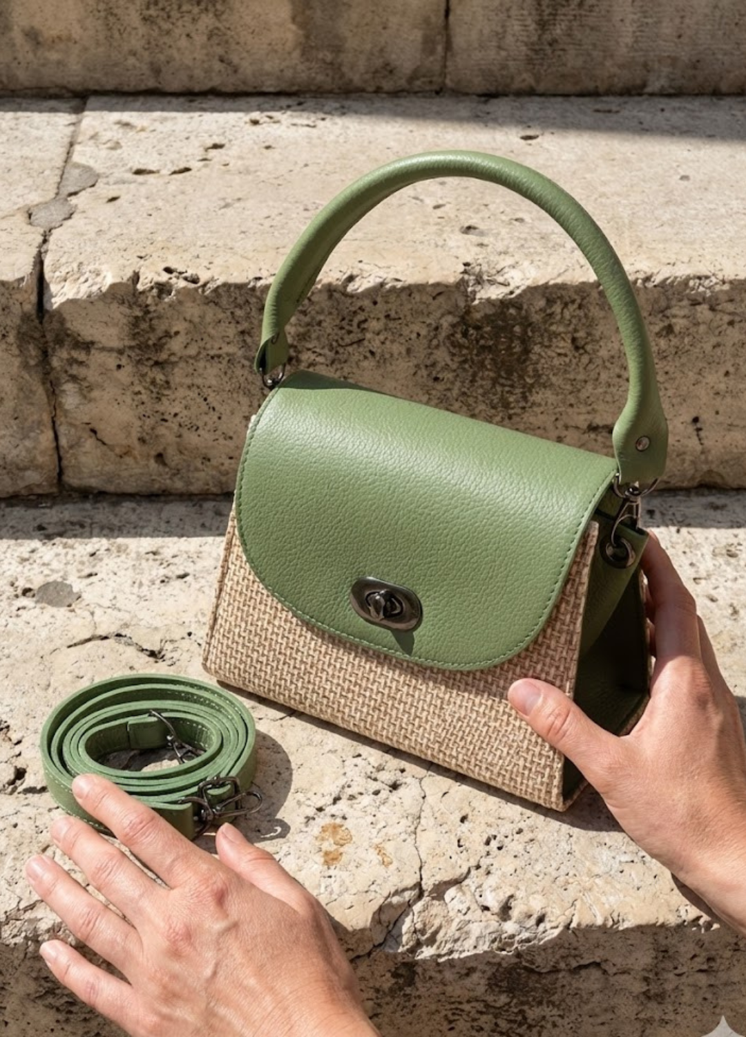 Bolsa Isabella Rattan - FRETE GRÁTIS + 37% DE DESCONTO