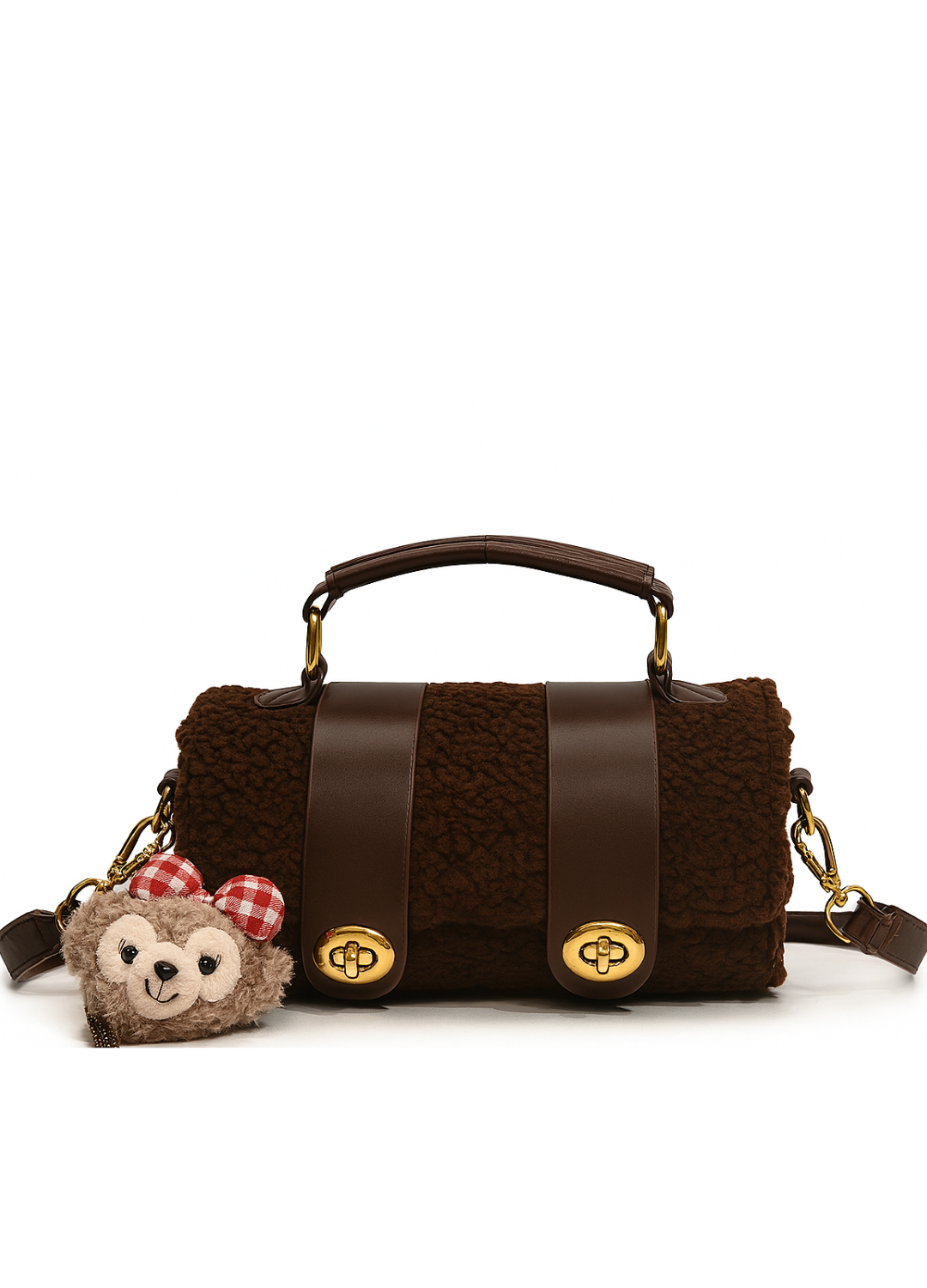 Bolsa Boston Veludo + 30% OFF + EXCLUSIVIDADE