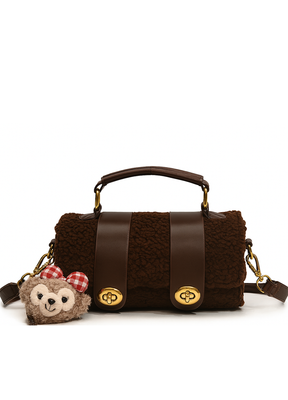 Bolsa Boston Veludo + 30% OFF + EXCLUSIVIDADE