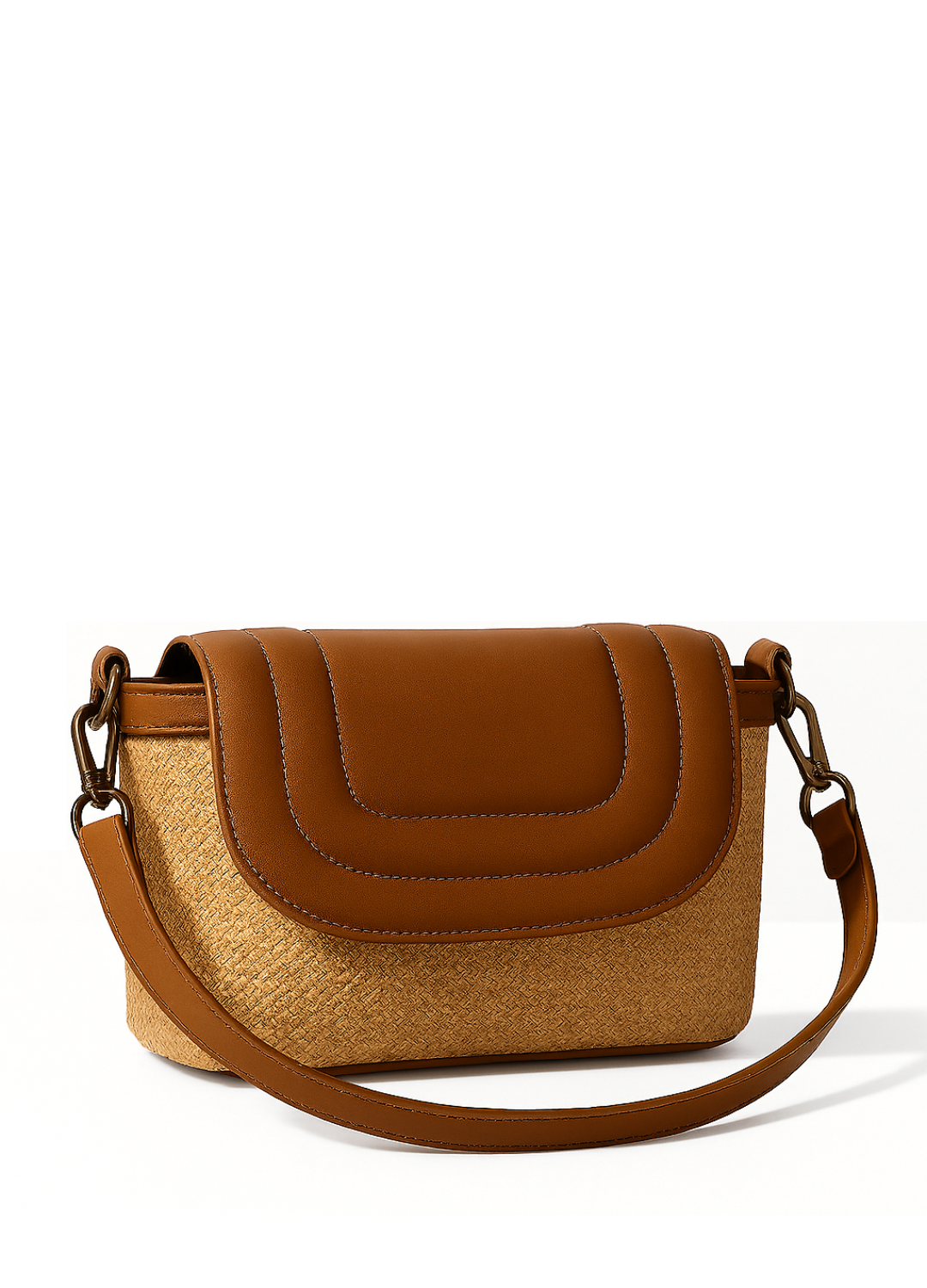Bolsa Boho Chic Palha Natural - FRETE GRÁTIS