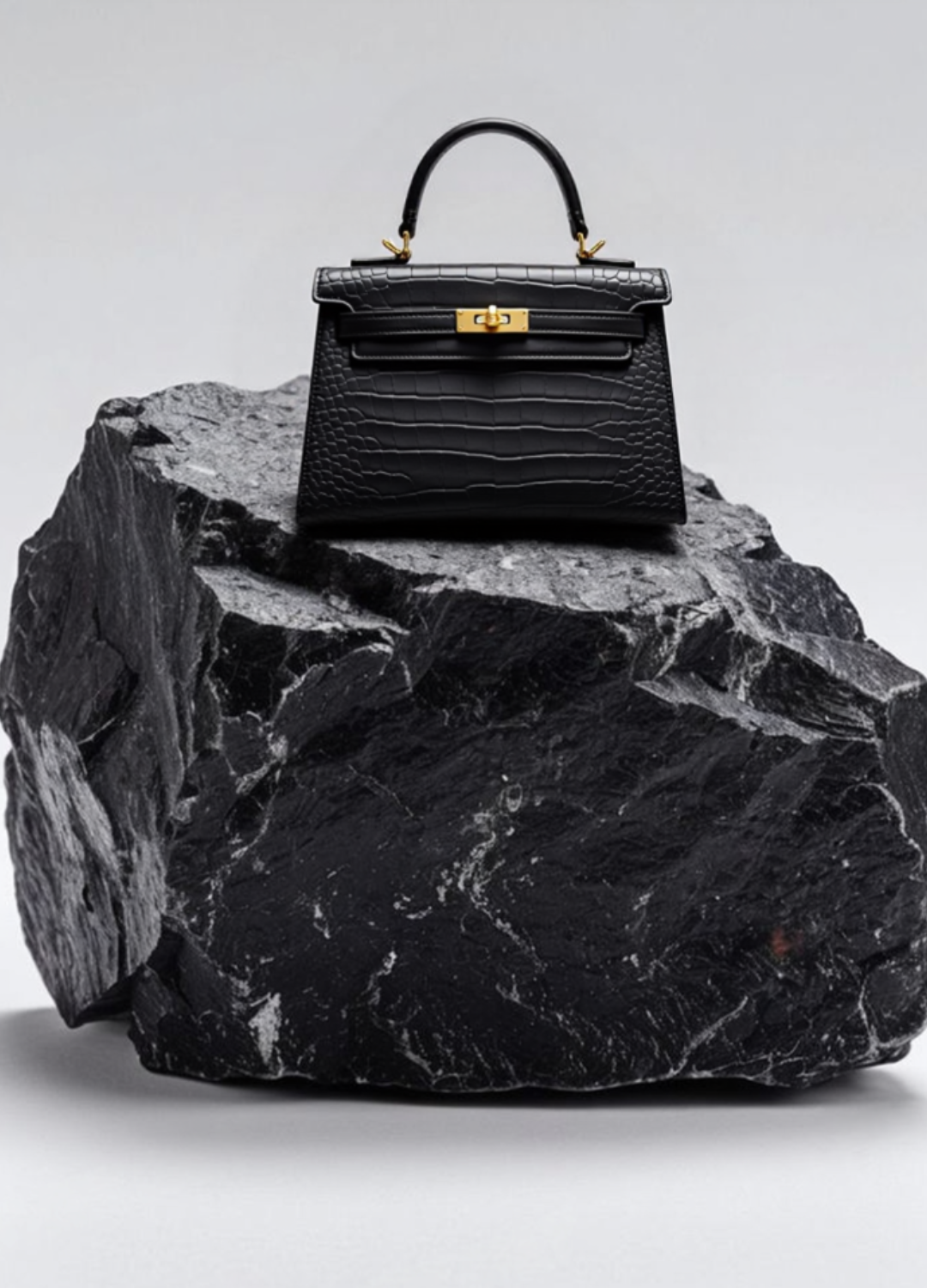 Bolsa Granfina Croco Luxe - FRETE GRÁTIS