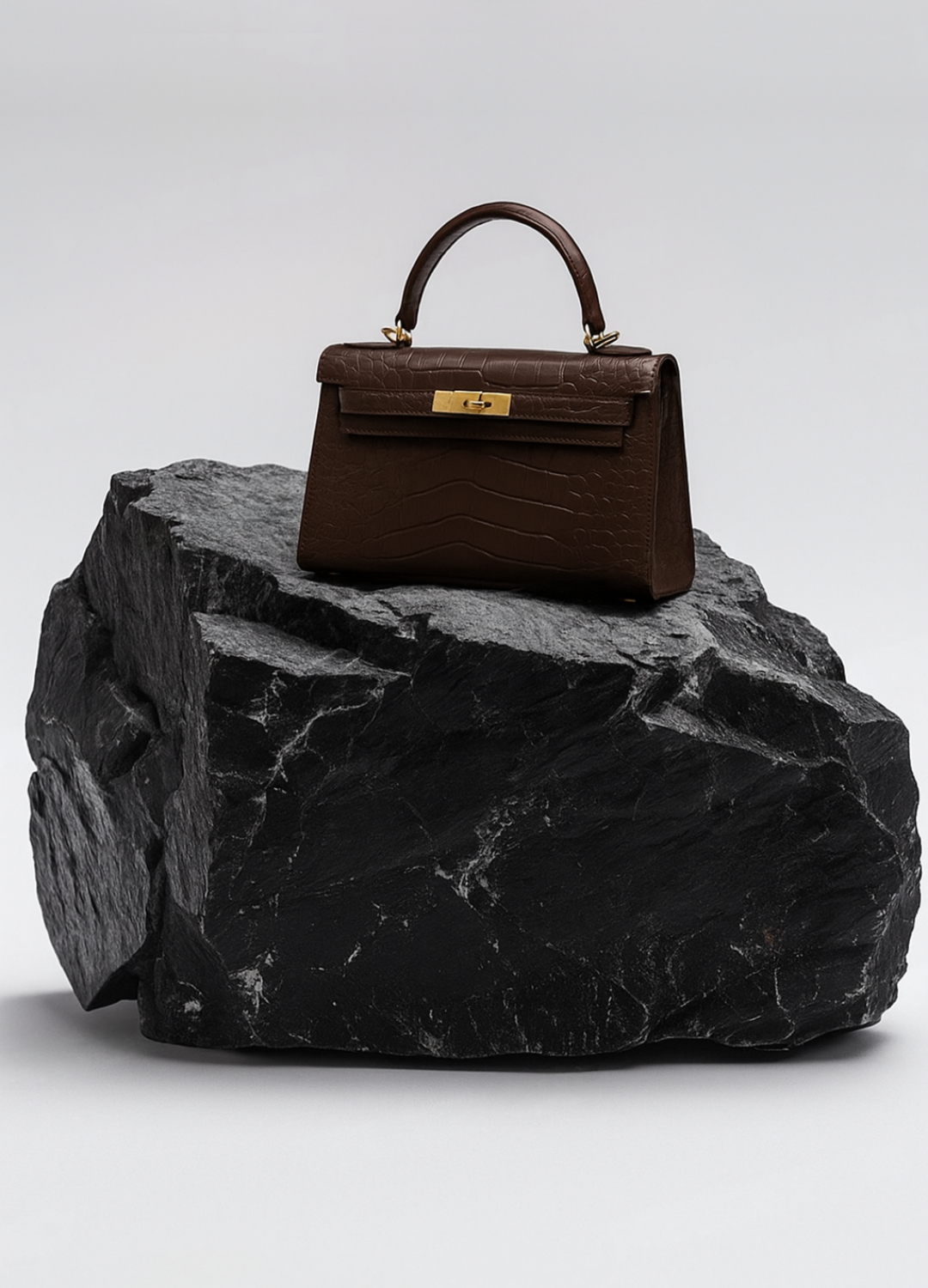 Bolsa Granfina Croco Luxe - FRETE GRÁTIS