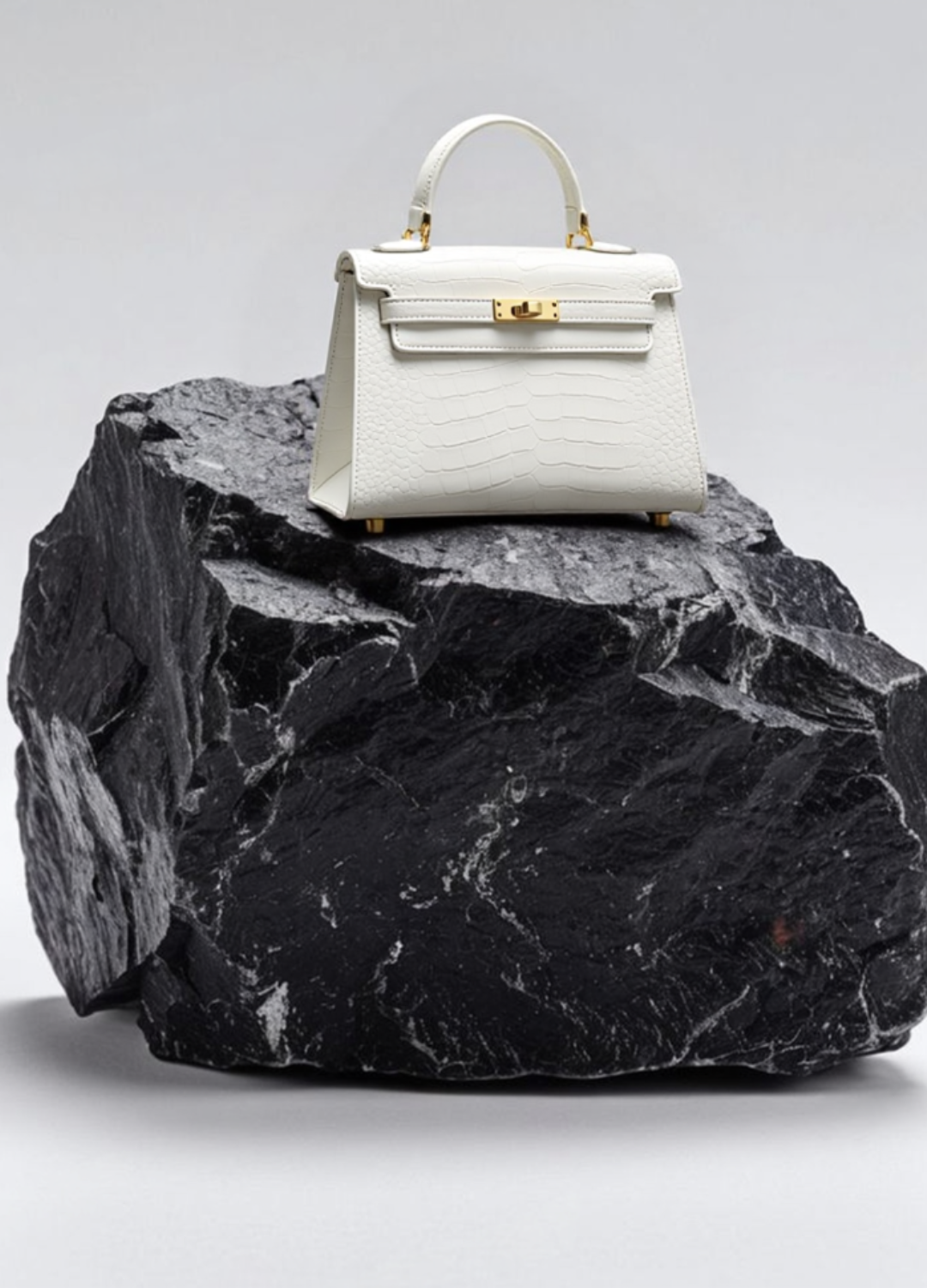 Bolsa Granfina Croco Luxe - FRETE GRÁTIS