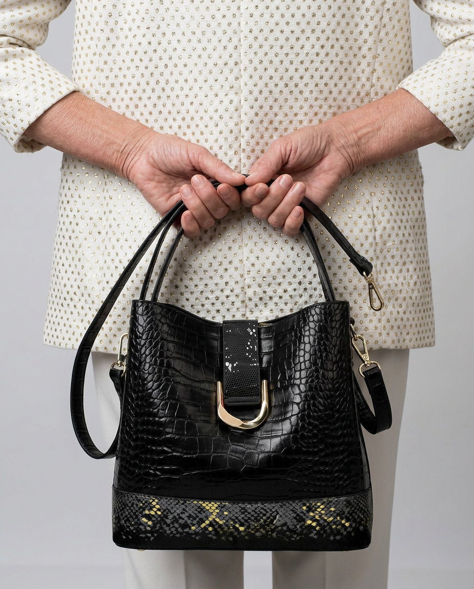 Quadrada Croco Luze