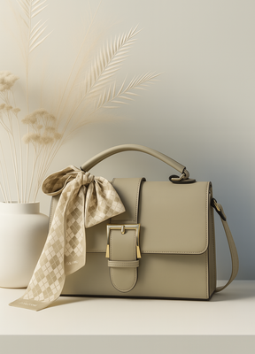 Bolsa Retrô com Lenço - 𝑷𝑹𝑶𝑴𝑶 𝟐𝟗% 𝑶𝑭𝑭 + 𝑭𝑹𝑬𝑻𝑬 𝑮𝑹𝑨𝑻𝑰𝑺