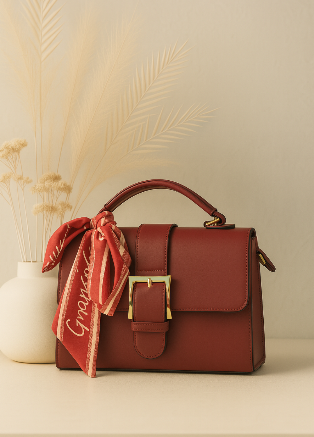 Bolsa Retrô com Lenço - 𝑷𝑹𝑶𝑴𝑶 𝟐𝟗% 𝑶𝑭𝑭 + 𝑭𝑹𝑬𝑻𝑬 𝑮𝑹𝑨𝑻𝑰𝑺