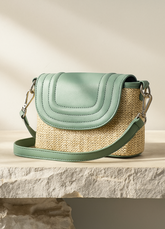 Bolsa Boho Chic Palha Natural - FRETE GRÁTIS