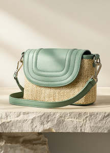 Bolsa Boho Chic Palha Natural - FRETE GRÁTIS